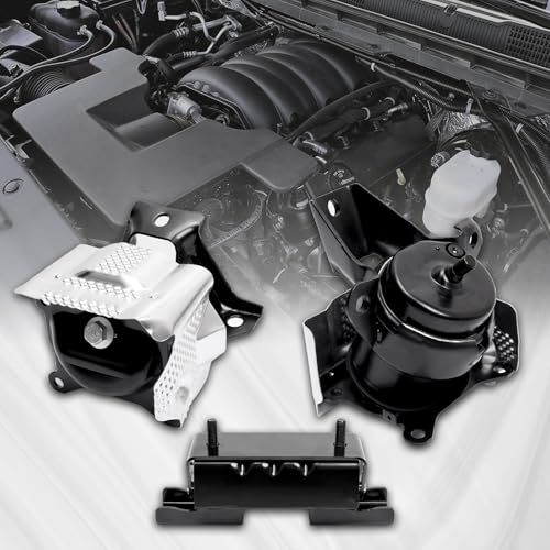 Engine Motor Mount &Trans Mount 3PCS,Replace OE: 84175582, 84175583, A2638 - size: Front left Front Right&Rear