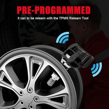 433MHz TPMS System Tire Pressure Monitoring Sensors for Benz AMG - size: A0009050030