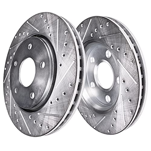 Detroit Axle - Brake Rotors for 2013-2017 Honda Accord 2016-2022 HR-V - size: 4R64001/KIT