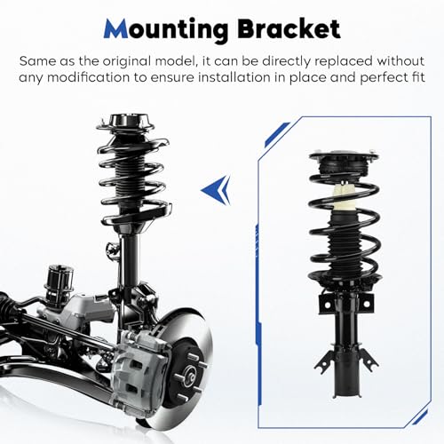 Front Struts Assembly Fit for Ford Fusion 2013-2018 2.0L w/Sway Bars Links
