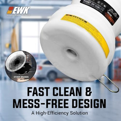 EWK 10.5L Pneumatic/Manual Oil Extractor Pump for Oil Change - size: 10.5L