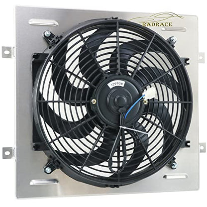 Aluminum Radiator Shroud 14" Fan for 1964 1965 1966 64 65 66 Ford Mustang Falcon Comet V8