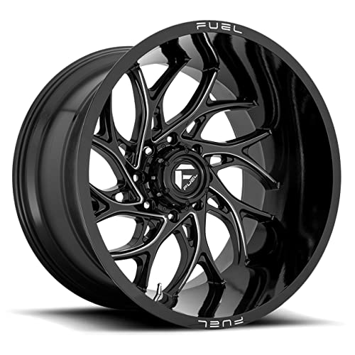 FUEL OFF-ROAD D741 RUNNER 20X10, 8X170, 4.79, -18mm GLOSS BLACK MILLED - D74120001747 - color: GLOSS BLACK MILLED, size: 20X10,8X170,-18mm