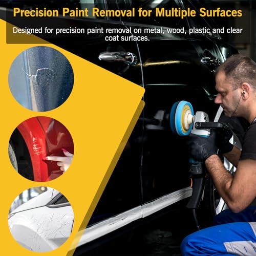 Automotive Paint Nib File, Tungsten Carbide Paint Repair Scraper for Touch Up Paint, Denibbing Tool for Paint Runs, Dust Nibs, Spot & Clear Coat Repair