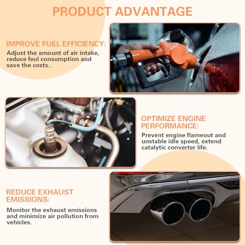 Nifeida 234-4726 234-4097 Oxygen Sensor (Set of 2) Heated Downstream/Upstream O2 Sensor Compatiable with Acura TL 1995-1998 TL L5-2.5L - size: 234-4368