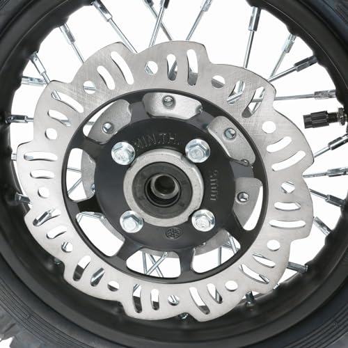 2.50-10 Front Wheel Tire & 3.00-10 Rear Wheel Tire for Mini Dirt Pit Bike Razor CRF50 XR50 SSR - size: 2.50-10 in + 3.00-10 in