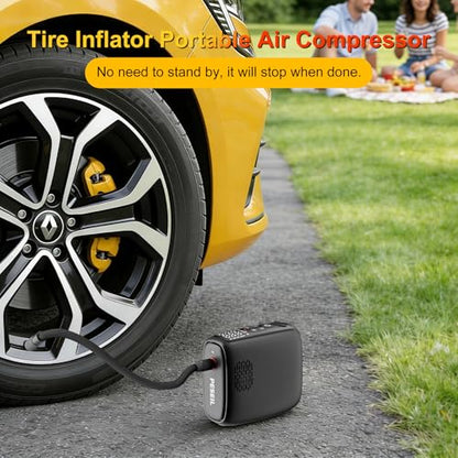 2026 Tire Inflator Portable Air Compressor [40L/min 200% Faster] Inflation