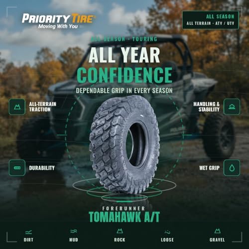 Forerunner Tomahawk A/T 32X10.00R14 All Terrain 86J 8 Ply Tire