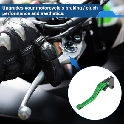 Short Brake Clutch Levers for Triumph Tiger 800 XC/XCX 2015-2018 - color: Green
