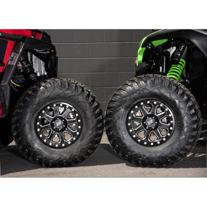 Tusk 4/137 Uinta Beadlock Wheel 15x7 5.0 + 2.0 Milled/Black Compatible with Can-Am Maverick X3 Max X MR Turbo RR 72 Inch 2020-2022