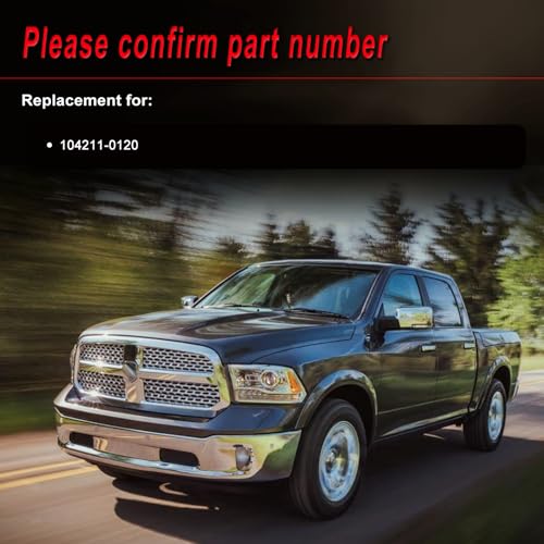 Alternator compatible for 2014-18 Ram 1500, 2019 Ram 1500 Classic - size: 2014-2018 Ram 1500