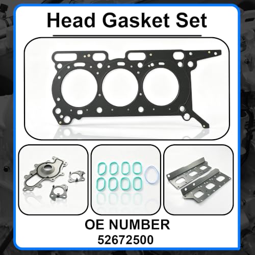 3.5 Head Gasket Set Fit for Ford Lincoln 17-19 52672500 EcoBoost - size: 3.5 EcoBoost Head Gasket Set