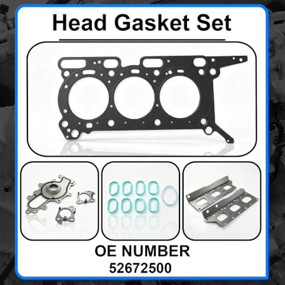 3.5 Head Gasket Set Fit for Ford Lincoln 17-19 52672500 EcoBoost - size: 3.5 EcoBoost Head Gasket Set