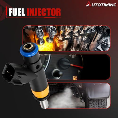 05037479AA Fuel Injector Set of 8 Compatible with 2011-2018 Ram 1500 5.7L - color: RP-FI05901