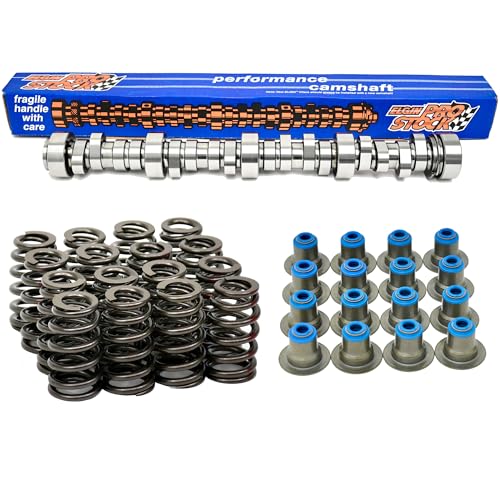 Sloppy Mechanics Stage 1 LS Camshaft Kit - Fits 4.8L 5.3L 5.7L 6.0L 6.2L LS1 LS2 LQ4 LQ9 L33 Elgin 1838-P Cam (Camshaft, .600" Springs, Valve Seals) - size: Camshaft, .600" Springs, Valve Seals