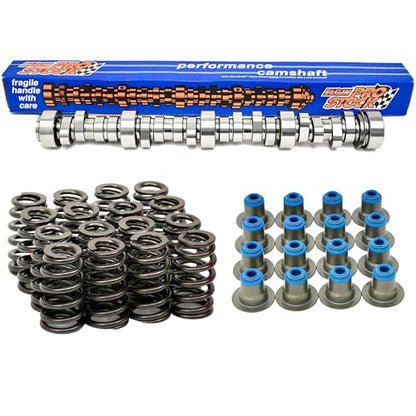 Sloppy Mechanics Stage 1 LS Camshaft Kit - Fits 4.8L 5.3L 5.7L 6.0L 6.2L LS1 LS2 LQ4 LQ9 L33 Elgin 1838-P Cam (Camshaft, .600" Springs, Valve Seals) - size: Camshaft, .600" Springs, Valve Seals