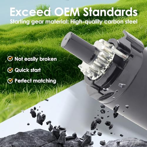 EzeXpreze New Starter Replacement for Cub Cadet 1000 Series LT1042 LT1045 LTX 1040, Toro Tractor LX420 LX425 LX460 LX465 18 19 20 21 HP 2009801 2009805 2009806 2009810 2009811