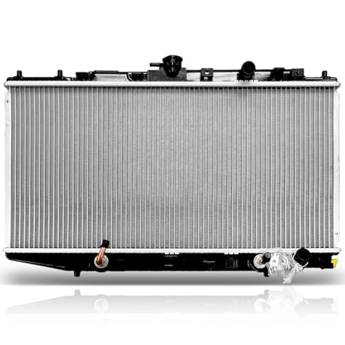SCITOO CU886 Radiator fit for Honda for Civic & CRX 1988-1991 1.5L 1.6L - size: 886