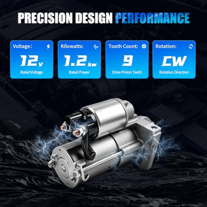 6970N New Starter Motor Fit for Chevy Express 1500,2500,3500