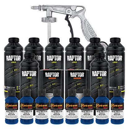 Custom Shop Reflex Blue Urethane Spray-On Truck Bed Liner Kit, 2 Gallons
