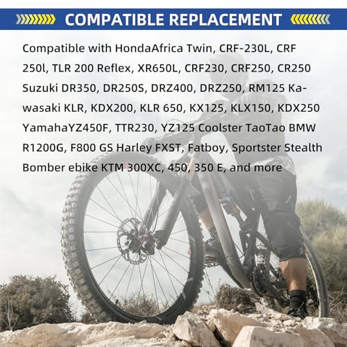 GICOOL 2.75/3.00-21" (80/100-21) Motorcycle Inner Tubes, TR4 Valve Stem - size: 2.75/3.00-21