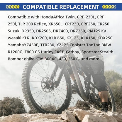 GICOOL 2.75/3.00-21" (80/100-21) Motorcycle Inner Tubes, TR4 Valve Stem - size: 2.75/3.00-21