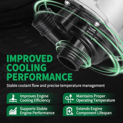 Electric Engine Water Pump for BMW 135i 335i 535i 640i 740i X3 X4 X5 Z4 - size: 11517588885