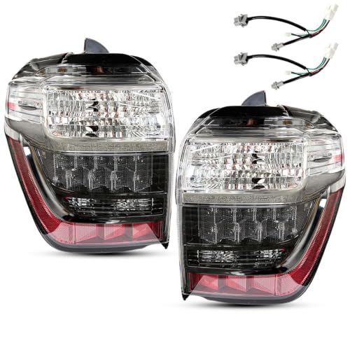 Pair Taillights Assembly Set For 2014-2024 Toyota 4Runner LED Brake Lamp - color: Taillights