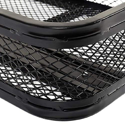 ATV/UTV Front and Rear Rack ATV/UTV Cargo Storage Basket, Universal Cargo Carriers Storage Rack with Mesh Design & Steel Construction, Heavy-Duty Detachable Luggage Carrier Basket - size: Front & Back Rack Set
