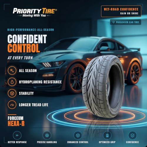 1 X New Forceum HEXA-R 225/50ZR17 98WR Ultra High Performance Tires - size: 225/50R17