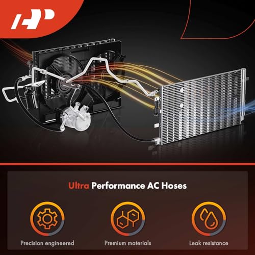 A-Premium A/C Suction & Discharge Line Hose Assembly Compatible with Kia - style: Discharge Hose