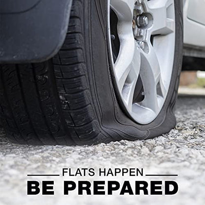 Fix-A-Flat S60410 Aerosol Emergency Flat Tire Repair and Inflator, for Compact Tires, Eco-Friendly Formula, Universal Fit for All Compact Cars, 12 oz. (Pack of 1) - size: Compact Car