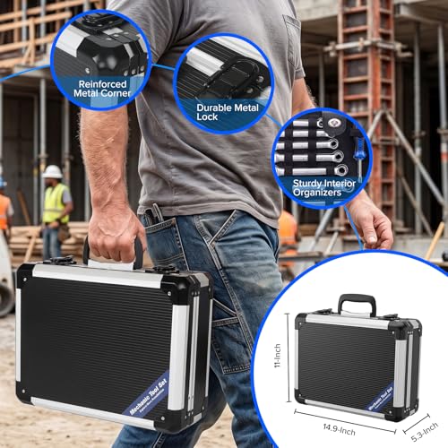 Prostormer Mechanic Tool Set, 219-Piece Basic Hand Tool Kit