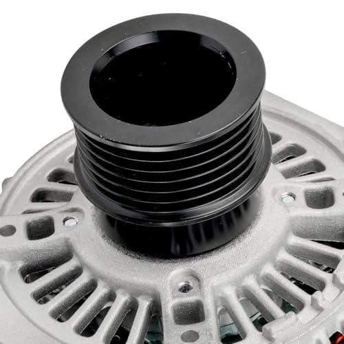 KAX Alternator Fit for Cooper 2002-2008 1.6L High Amp Alternators for 11049N 12V 105Amp CW S6 6-Groove Pulley,105 amp,11049N, YLE102340, 88861830, MPA11049, 12317515030, 11049, 90295577 - size: 11049N