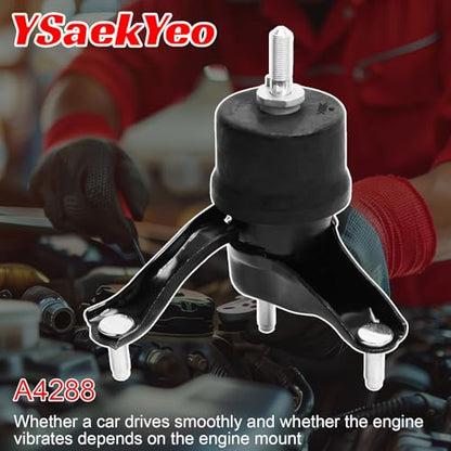 4 PCS Engine Motor Mount Set Compatible with Camry 2007-2011 3.5L - size: Camry 2007-2011