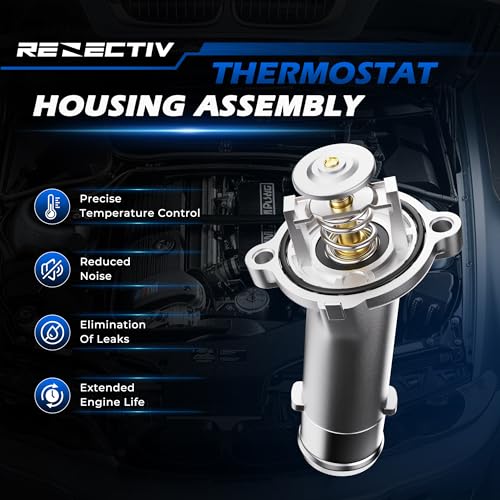 Upgraded Aluminum Engine Coolant Thermostat Housing Assembly For Ram 2500 - color: 902-3045