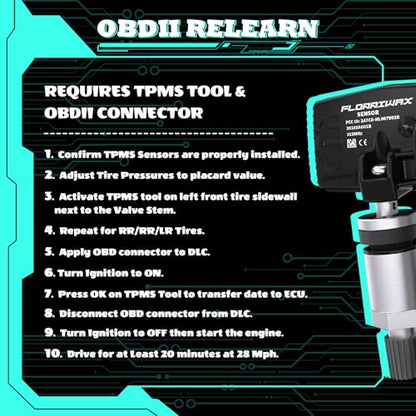 TPMS Sensor 315MHz Tire Pressure Monitoring Sensor for Subaru - size: 28103AG01B