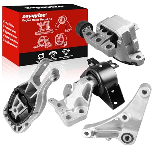 4Pcs Engine Motor Mount Trans Mount Fit for Chevrolet Trax 2013-2016 L4 - size: 2013-2016 for Chevy Trax L4-1.8