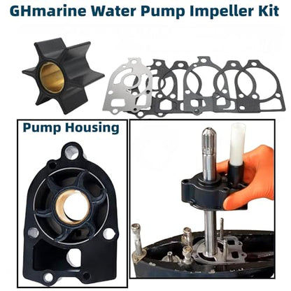 96148A8 Water Pump Impeller Kit Compatible with MerCruiser alpha one gen 1 Stern Drives 46-96148A8 96148Q8