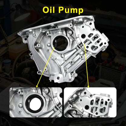 J35Z2 3.5 Timing Belt Kit w/Water Oil Pump Fit for 2007-2017 Honda Acura - size: 3.5 Timing Belt Kit w/Water Pump Oil Pump