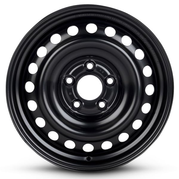 New OEM Replacement Wheel for 2006-2010 Hyundai Sonata 16x6.5 inch Steel Rim Painted Black Fit 215/60R16 - size: 16x6.5 inch
