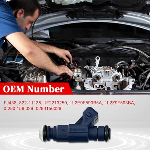 FJ438 Fuel Injector Replace#822-11138,1F2213250,0280156029-6PCS - size: FJ438(6PC)