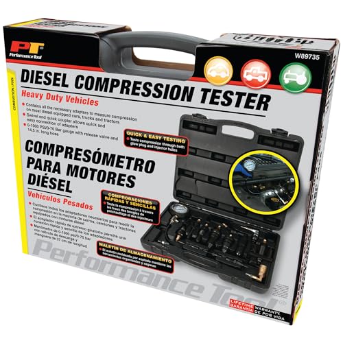 Performance Tool W89735 Diesel Compression Tester Kit - style: Diesel Compression Tester Kit