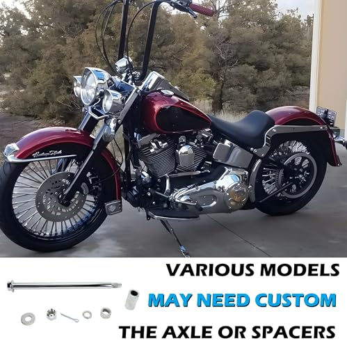 FatFlex 18"x4.25" Fat Spoke Rear Wheel for Harley