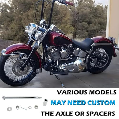 FatFlex 18"x4.25" Fat Spoke Rear Wheel for Harley
