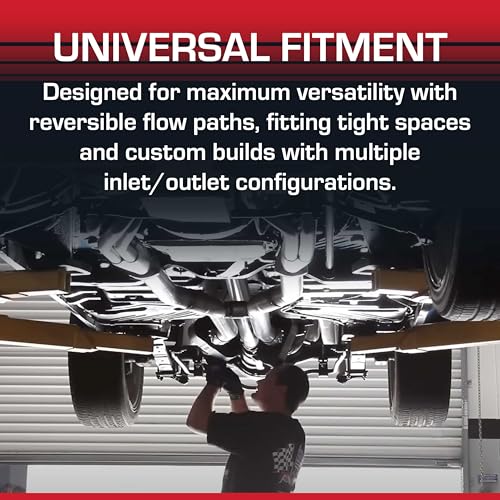Flowmaster Flow FX Chambered Muffler – 3.00" Offset In / 3.00" Center Out - color: Offset In / Center Out