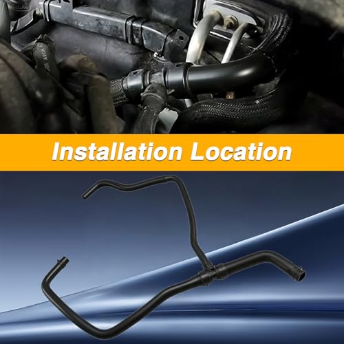 HVAC Heater Hose Heater Supply Hose Compatible with Chrysler 300 2011-2020, Dodge Charger 2011-2021, Dodge Challenger 2011-2021 Replace# 55038163AI 55038163AE