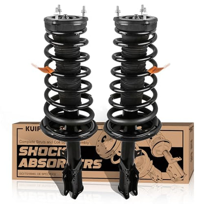 KUIPERAUTO 2PCS Rear Complete Strut Assembly 171492 171493 Spring Coil Springs Shock Absorber Compatible for 2002-2003 Lexus ES300/ Toyota Camry - size: 2x Rear Struts, style: 02-03 Toyota Camry