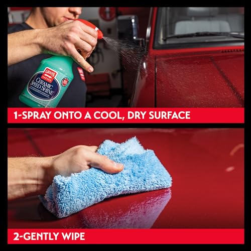 Griot's Garage Ceramic Speed Shine Detail Spray for Car Detailing, Provides a High-Gloss Finish and Extends Life of Coatings, 10945, 22 Fl Oz (Pack of 6)