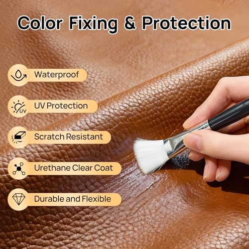 BONCART Leather Sealer Scratch-Resistant Finisher (Flat Finish) - color: Flat Finish